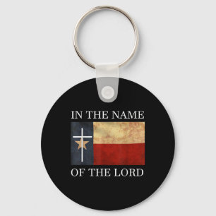 Porte-clés Jésus Texas chrétien