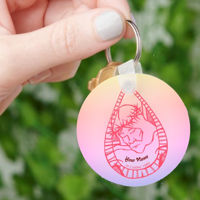 Porte-clés Jésus Wept Christian (Créateur téléchargé)