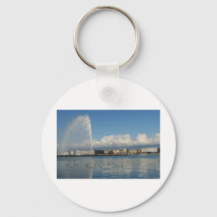 Porte-clés Jet d'eau, Genève