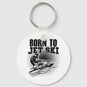 Porte-clés Jet Ski   Motorboat Jet Boat Hobby Sea Gift Idea