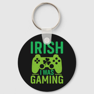 Porte-clés J'étais irlandais en jouant drôle de St Patrick Ga
