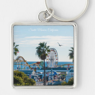 Porte-clés Jetée de Santa Monica par un après-midi ensoleillé