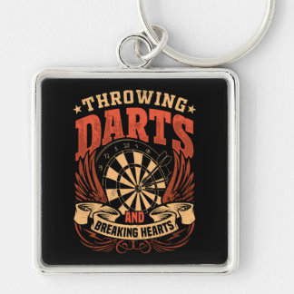 Porte-clés Jeter des fléchettes Breaking Hearts Premium