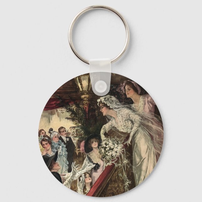 Porte-clés Jeter le bouquet (Recto)
