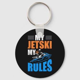 Porte-clés Jetski Outfit Jet Skier Jetski Fishing Jet Ski Rid