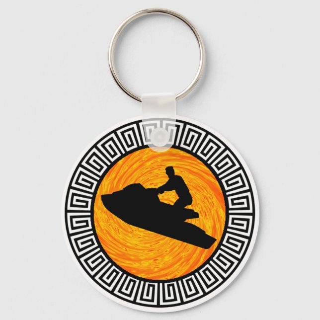 PORTE-CLÉS JETSKIER LES CLÉS (Recto)