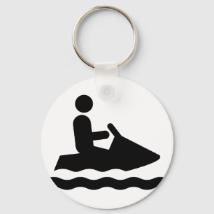 Porte-clés Jetskiing Symbol Keychain