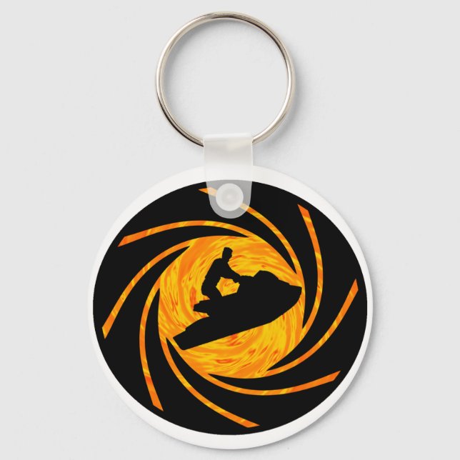 PORTE-CLÉS JETSKIING THE GULF (Recto)