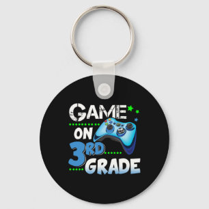 Porte-clés Jeu amusant de troisième année sur le cadeau de 3e