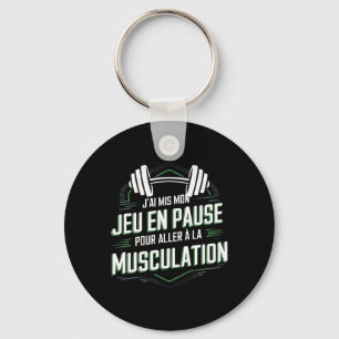 Porte-clés Jeu Bodybuilding Jeux Vidéo Geek Gamer Don Fo