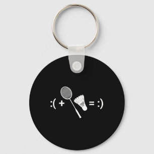 Porte-clés Jeu de badminton volant sport badminton