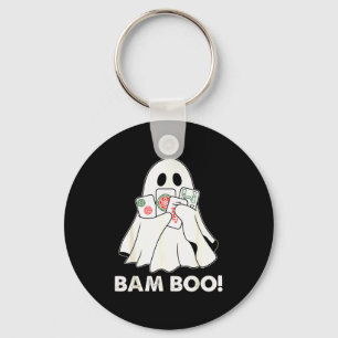 Porte-clés Jeu de costume drôle de fantôme de Halloween Bam B