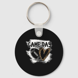 Porte-clés Jeu de football Jour femmes Leopard Cheetah Jeu Jo