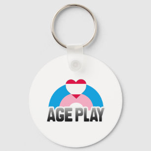 PORTE-CLÉS JEU DE RÔLE SUR L'ÂGE ARC-EN-CIEL