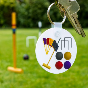 Porte-clés Jeu Du Porte - clé Du Croquet