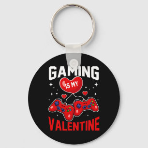 Porte-clés Jeu Lover Heart Dating Gamer Valentine Days Cou
