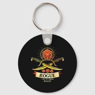 Porte-clés Jeu Rpg Fantastique De Joueur Indomptable Cl