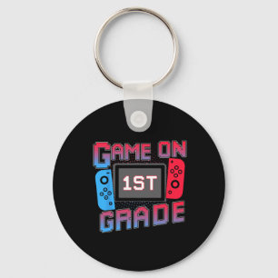 Porte-clés Jeu vidéo de rentrée scolaire sur les garçons game