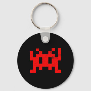 Porte-clés Jeu vidéo des années 80 Vintage Retro Arcade