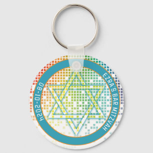 Porte-clés Jeu vidéo Rainbow Gamer Bar Mitzvah