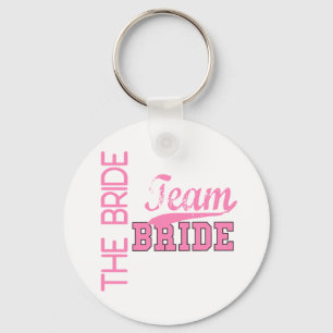Porte-clés JEUNE MARIÉE de la jeune mariée 1 d'équipe