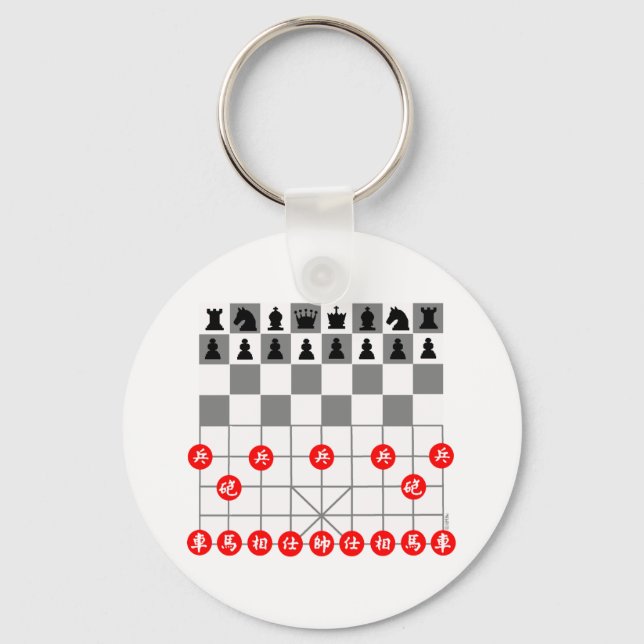 Porte-clés Jeux d'échecs (Recto)