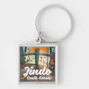 Porte-clés Jindo Corée du Sud