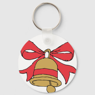 Porte-clés Jingle Bell Carton de Noël cloches Clipart Clip