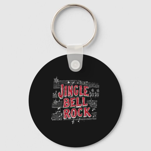 Porte-clés Jingle Bell Rock Christmas Music Band Xmas Party P (Recto)