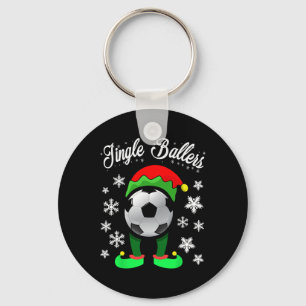 Porte-clés Jingle Byllers Noël Footbyll Elf de football