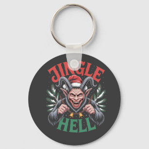 Porte-clés Jingle Hell Noël Krampus Evil Xmas