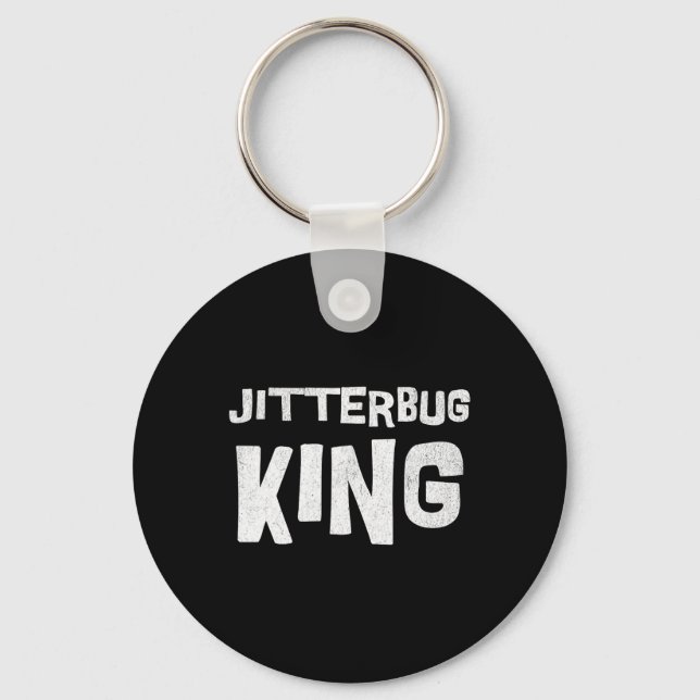 Porte-clés Jitterbug Dance King Swing Danser Lindy Hop Dance (Recto)