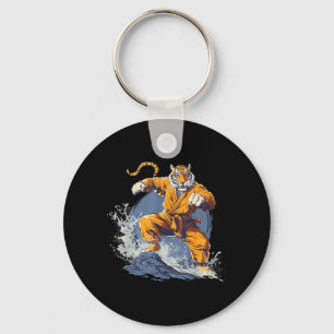 Porte-clés Jiu-Jitsu Tiger Kickboxing Kung Fu Taekwondo