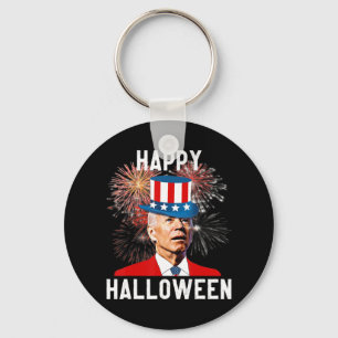 Porte-clés Joe Biden Bonne Halloween Pour Amusants Juillet