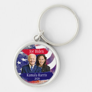 Porte-clés Joe Biden et Kamala Harris voiture électorale 2020