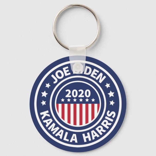 Porte-clés Joe Biden Kamala Harris 2020 (Recto)