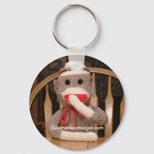 Porte-clés Joe Sock Monkey Keychain