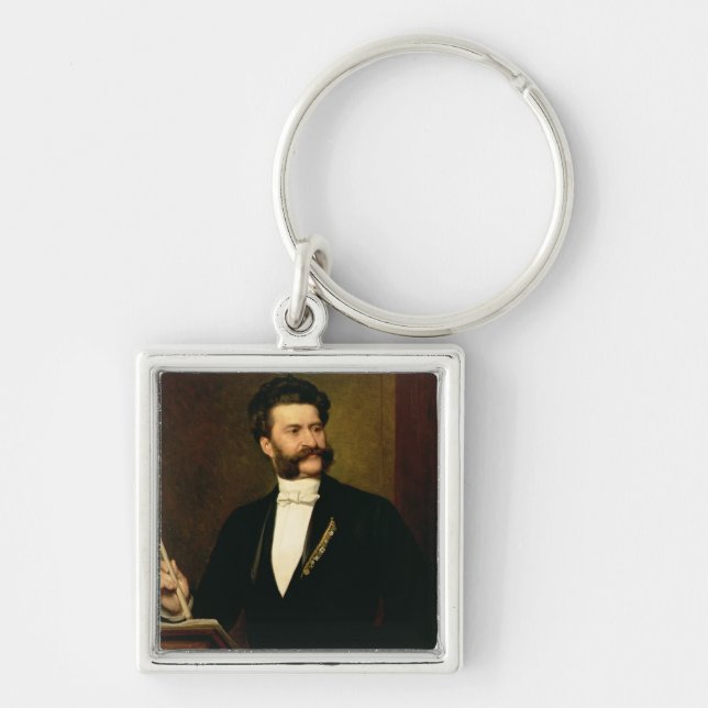 Porte-clés Johann Strauss plus le jeune, 1888 (Devant)