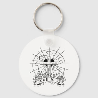 Porte-clés John 16:33 porte - clé
