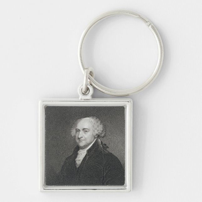 Porte-clés John Adams, gravé par James Barton Longacre (179 (Devant)