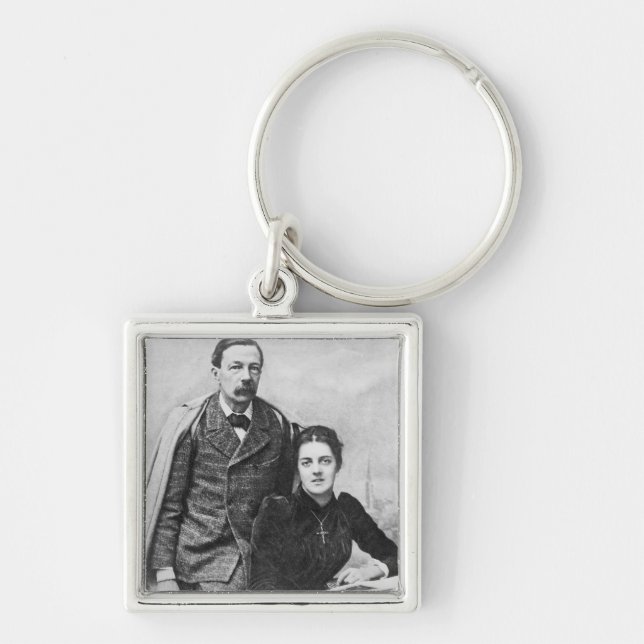 Porte-clés John Addington Symonds et sa fille, 1891 (Devant)