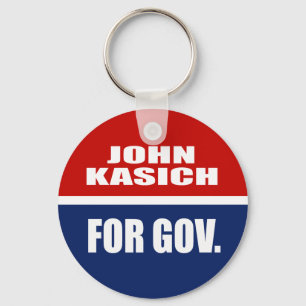 PORTE-CLÉS JOHN KASICH POUR LE GOUVERNEUR