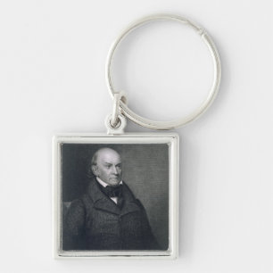 Porte-clés John Quincy Adams, gravé par John Wesley Paradis