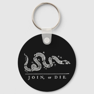 Porte-clés Join or Die