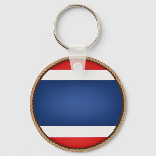 Porte-clés Joint frais de drapeau de la Thaïlande