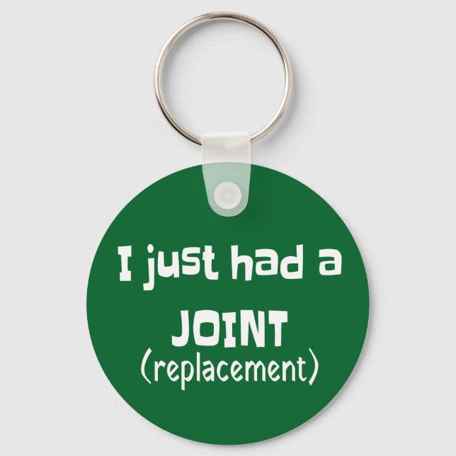 Porte-clés Joint Replacement Humor Funny Novelty (Recto)