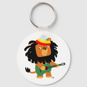Porte-clés Joli caricature Lion de Sion Porte - clé