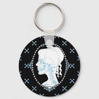 Porte-clés Joli Casque bleu