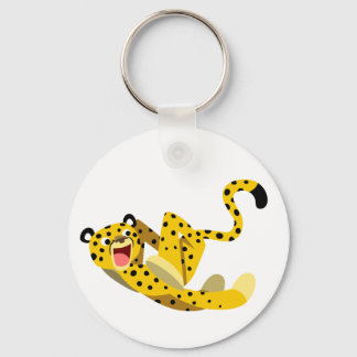 Porte-clés Joli dessin animé Cheetah