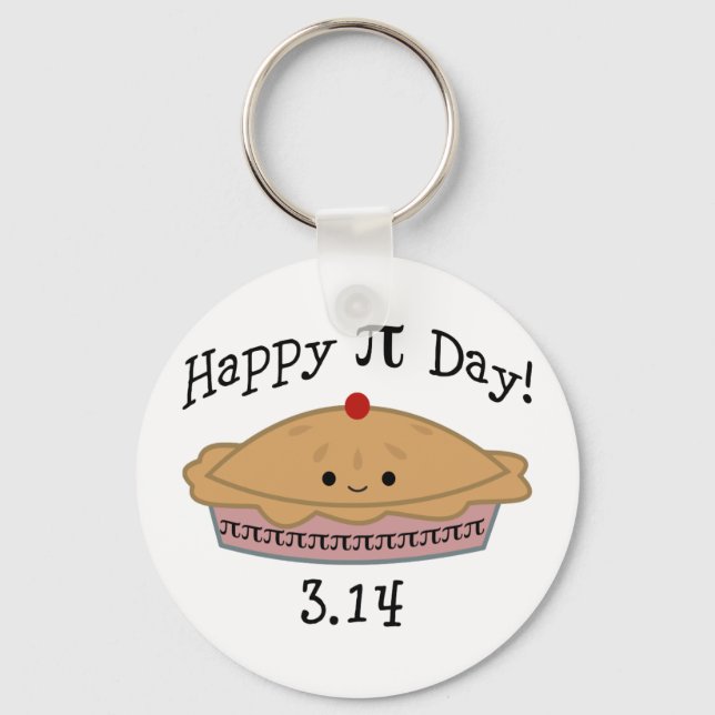Porte-clés Joli Joyeux Pi Day ! (Recto)